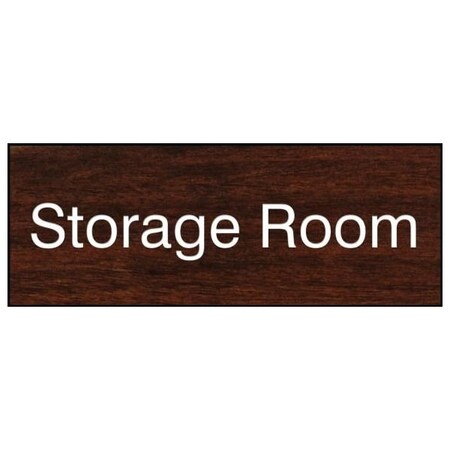 Accuform 8 in W x 3 in H, Engraved Plastic PSG840WL